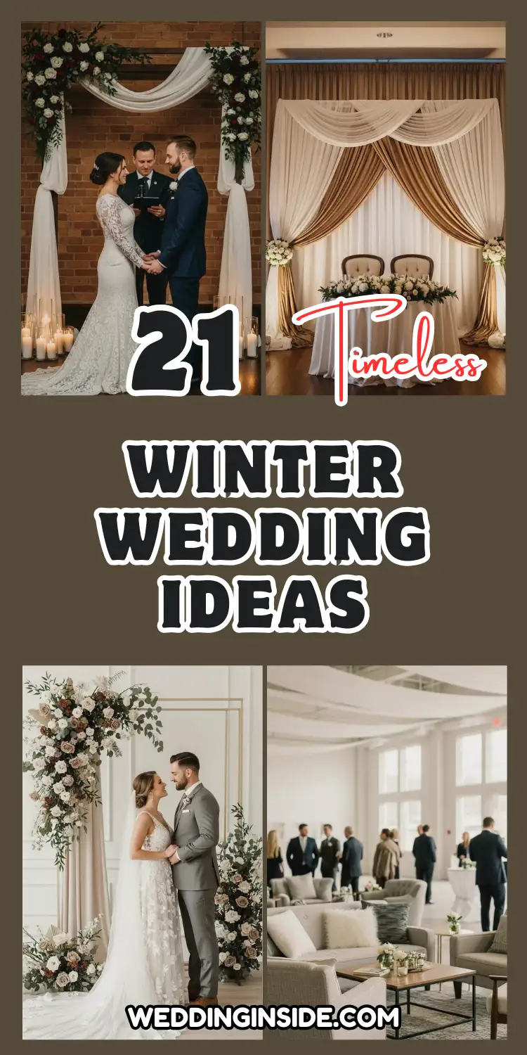 Winter Wedding Ideas That Feel Romantic & Timeless 2 21 Winter Wedding Ideas