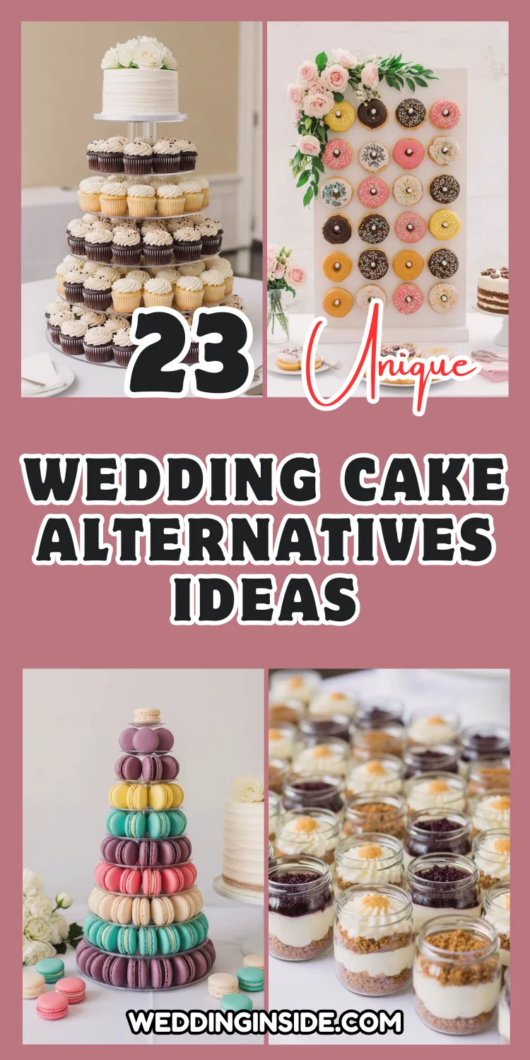 Unique Wedding Cake Alternatives for a Modern Twist 2 23 Wedding Cake Alternatives Ideas