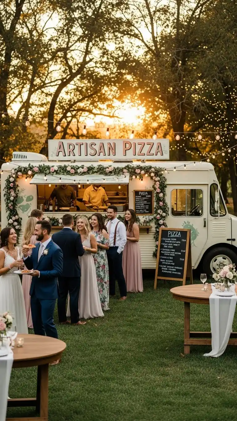 Trendy Wedding Food Truck Ideas for a Memorable Reception 7 Artisan Pizza Truck