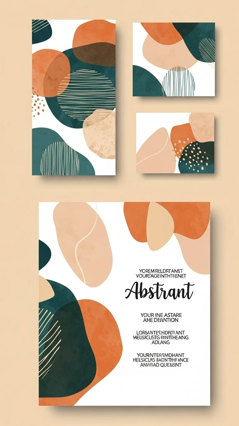 Creative Wedding Invitations Design Ideas for Your Big Day 23 Contemporary Abstract Wedding Invitations Design