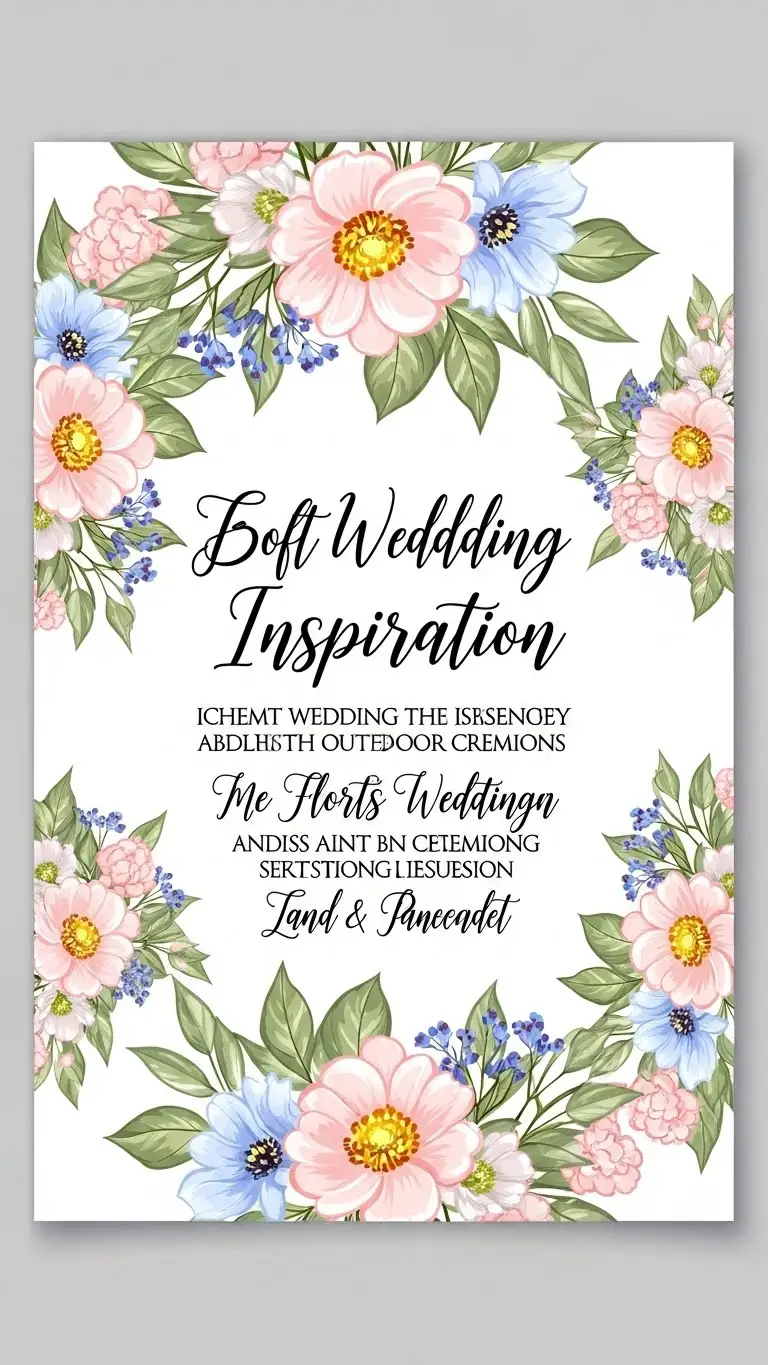 Creative Wedding Invitations Inspiration for Every Style 7 Floral Wedding Invitations Inspiration