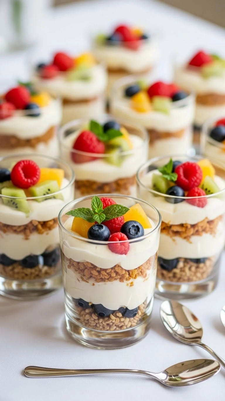 Wedding Dessert Ideas to Sweeten Your Big Day 8 Fruit-Based Dessert Parfaits