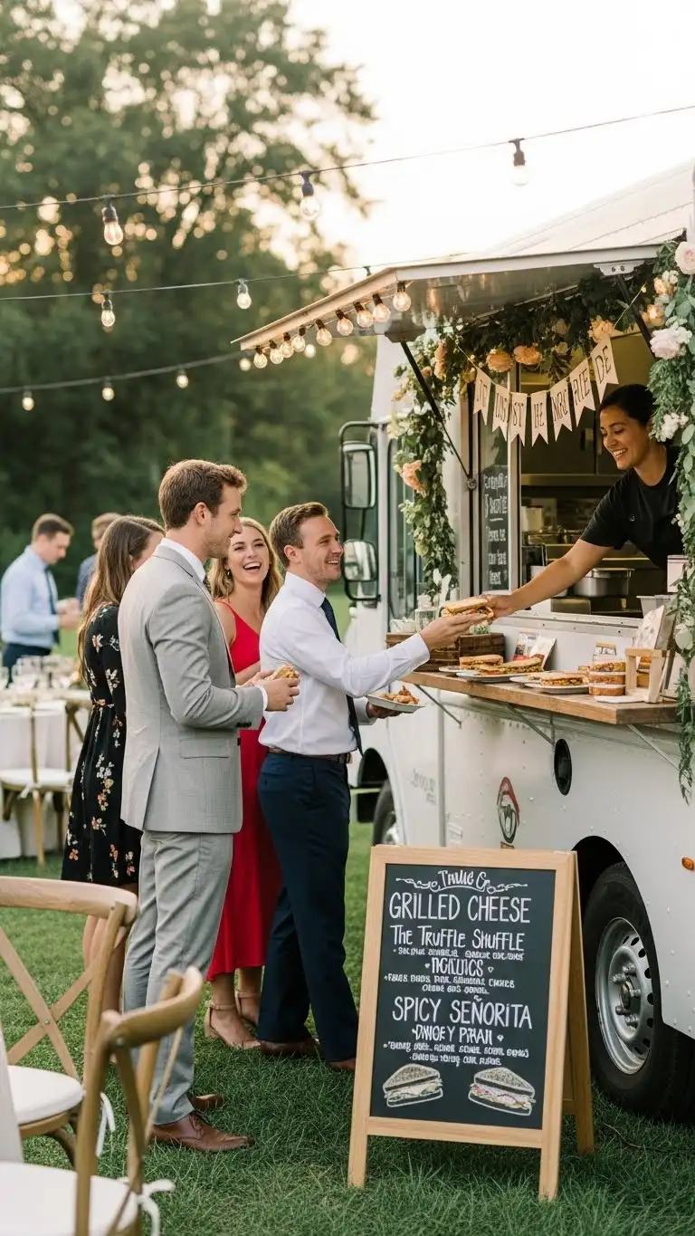 Trendy Wedding Food Truck Ideas for a Memorable Reception 8 Gourmet Grilled Cheese Truck