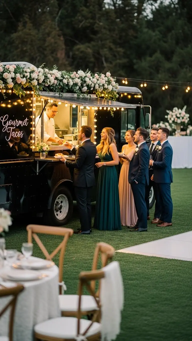 Trendy Wedding Food Truck Ideas for a Memorable Reception 5 Gourmet Taco Truck