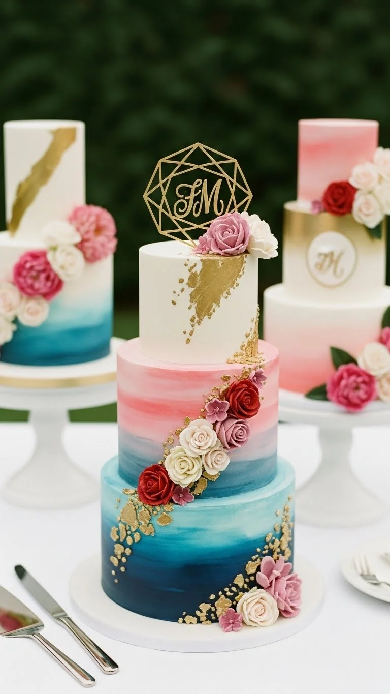 Modern Wedding Cakes Ideas You’ll Love 3 How Modern Wedding Cakes Are Transforming Wedding Trends