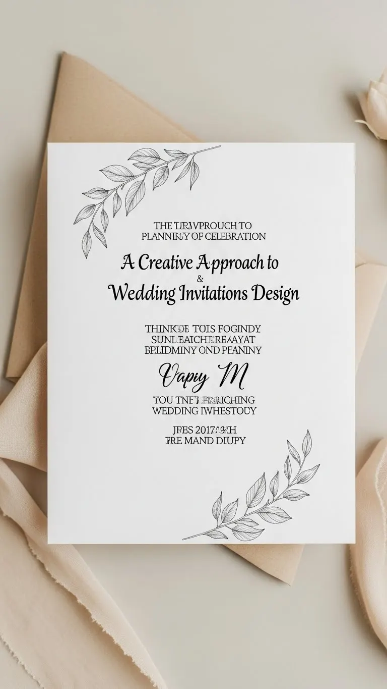 Creative Wedding Invitations Design Ideas for Your Big Day 3 How Wedding Invitations Design Influences Guest Expectations