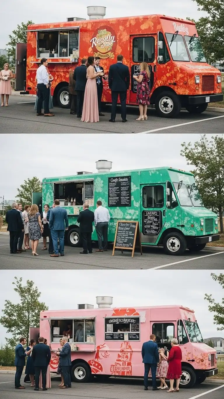Trendy Wedding Food Truck Ideas for a Memorable Reception 4 How to Plan the Perfect Food Truck Experience for Your Wedding