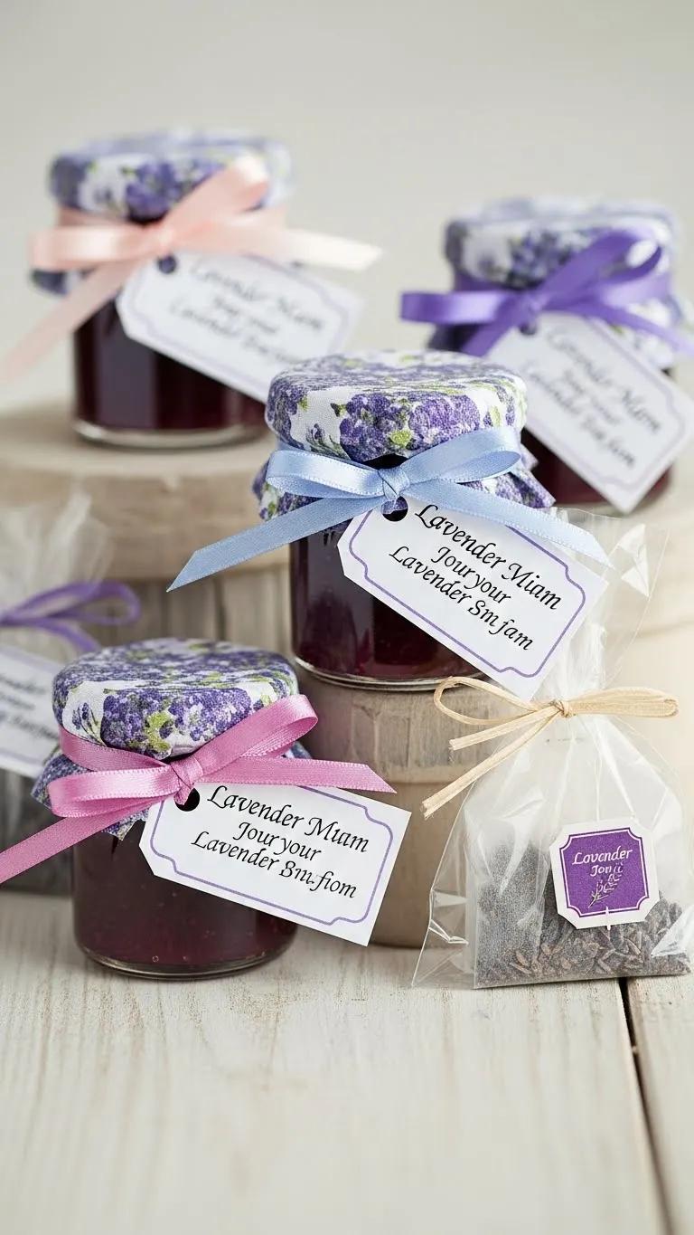 Jam Wedding Favors: Unique Ideas for Memorable Weddings 7 Lavender-Infused Jam Wedding Favors