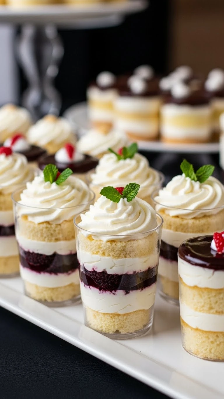 Wedding Dessert Ideas to Sweeten Your Big Day 10 Layered Dessert Shooters