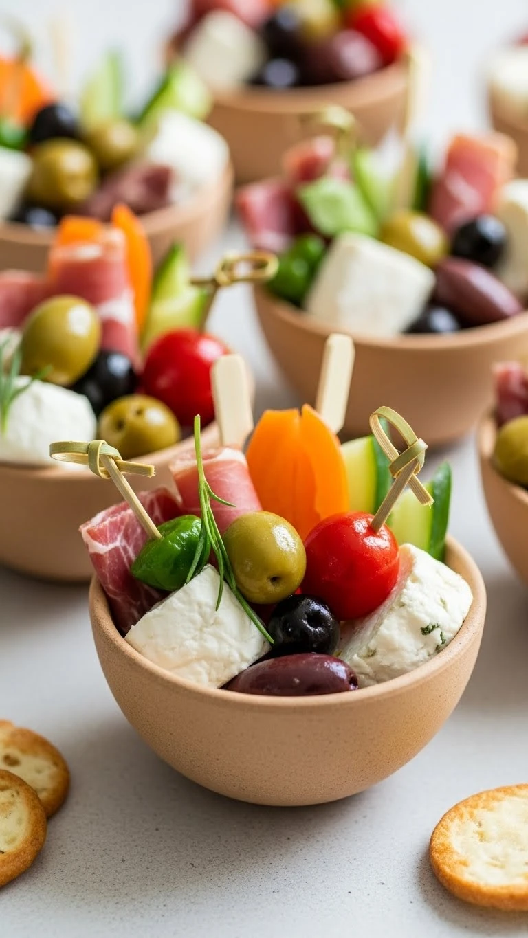 Classy Wedding Charcuterie Cup Ideas Guests Will Love 6 Mediterranean-Inspired Classy Wedding Charcuterie Cup