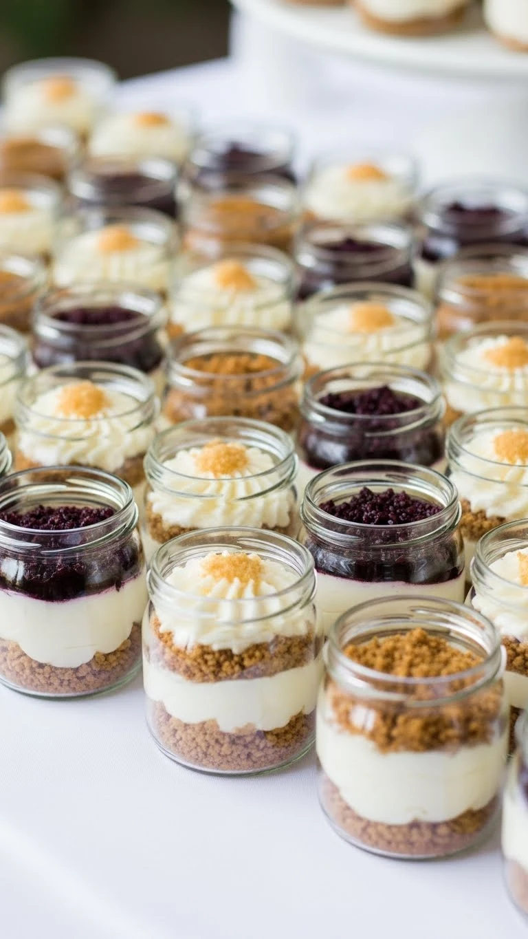 Unique Wedding Cake Alternatives for a Modern Twist 8 Mini Dessert Jars Wedding Cake Alternative Concept