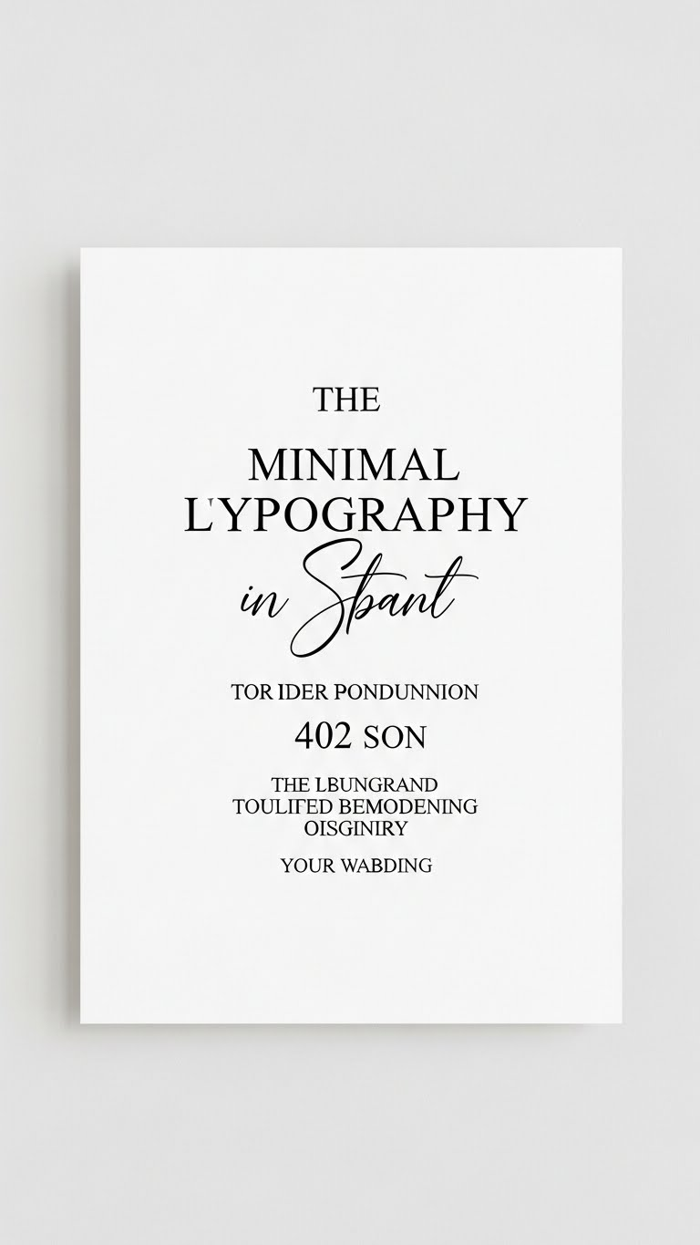 Simple Wedding Invitations That Feel Timeless & Chic 8 Minimal Typography Wedding Invitations