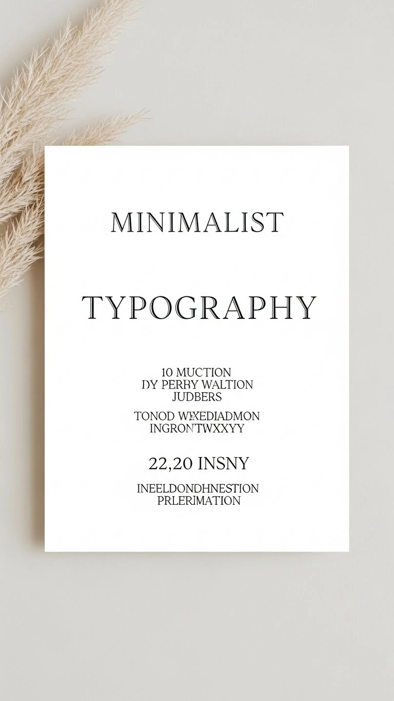 Creative Wedding Invitations Design Ideas for Your Big Day 5 Minimalist Typography Wedding Invitations Design