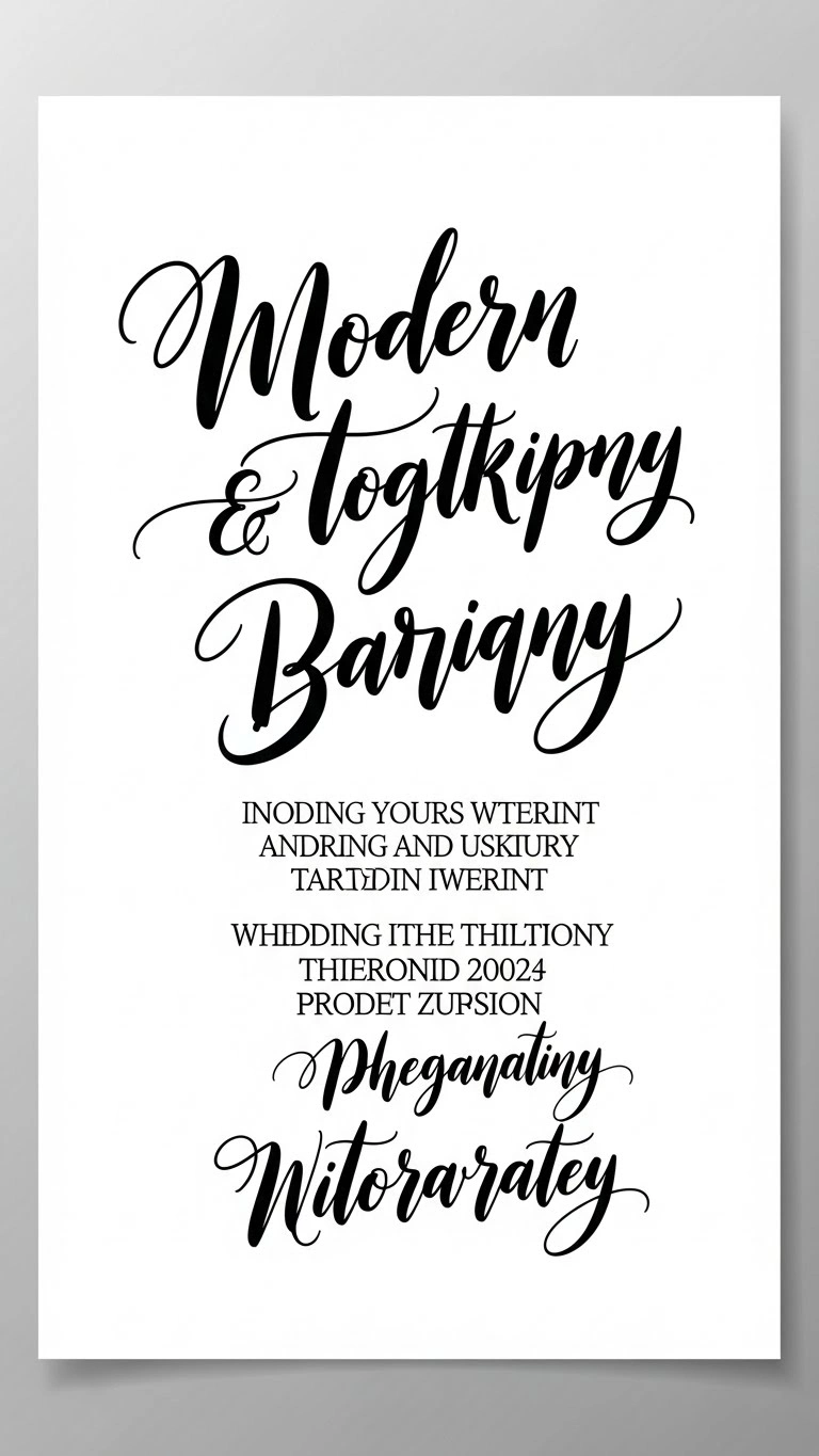 19 Wedding Invitations Card Ideas You’ll Love 19 Modern Calligraphy Wedding Invitations Card with Contemporary Flair