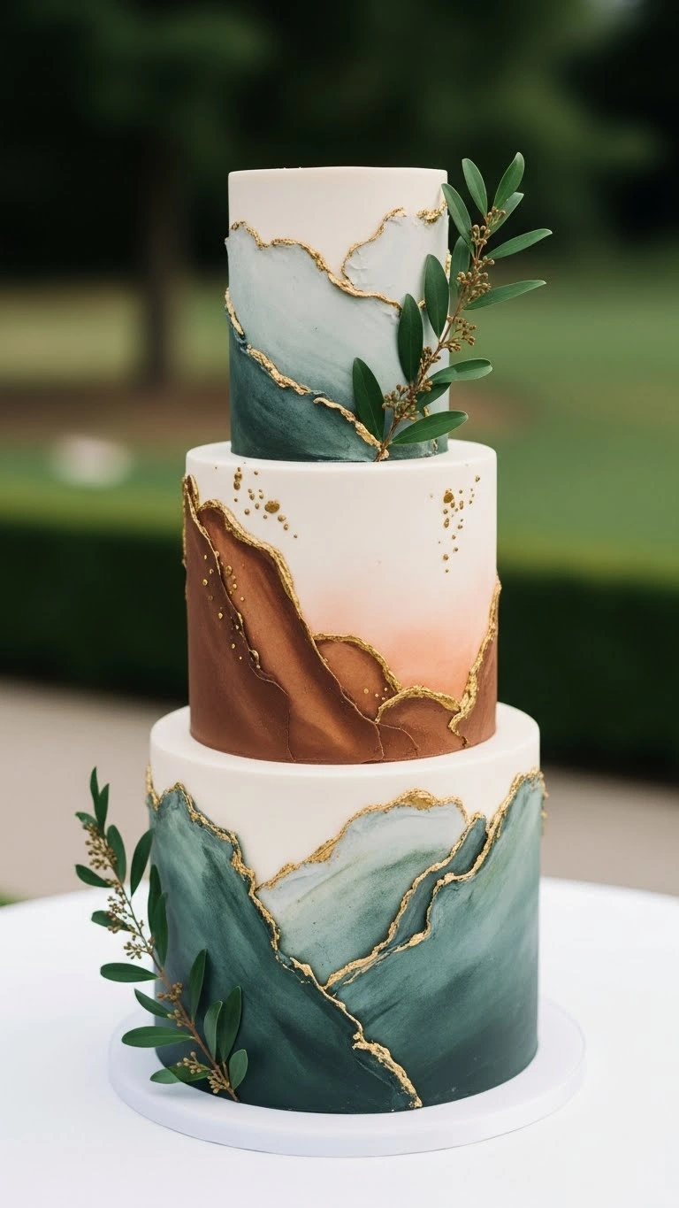 Luxury Wedding Cakes Ideas That Define Modern Elegance 18 Nature-Inspired Luxury Wedding Cakes