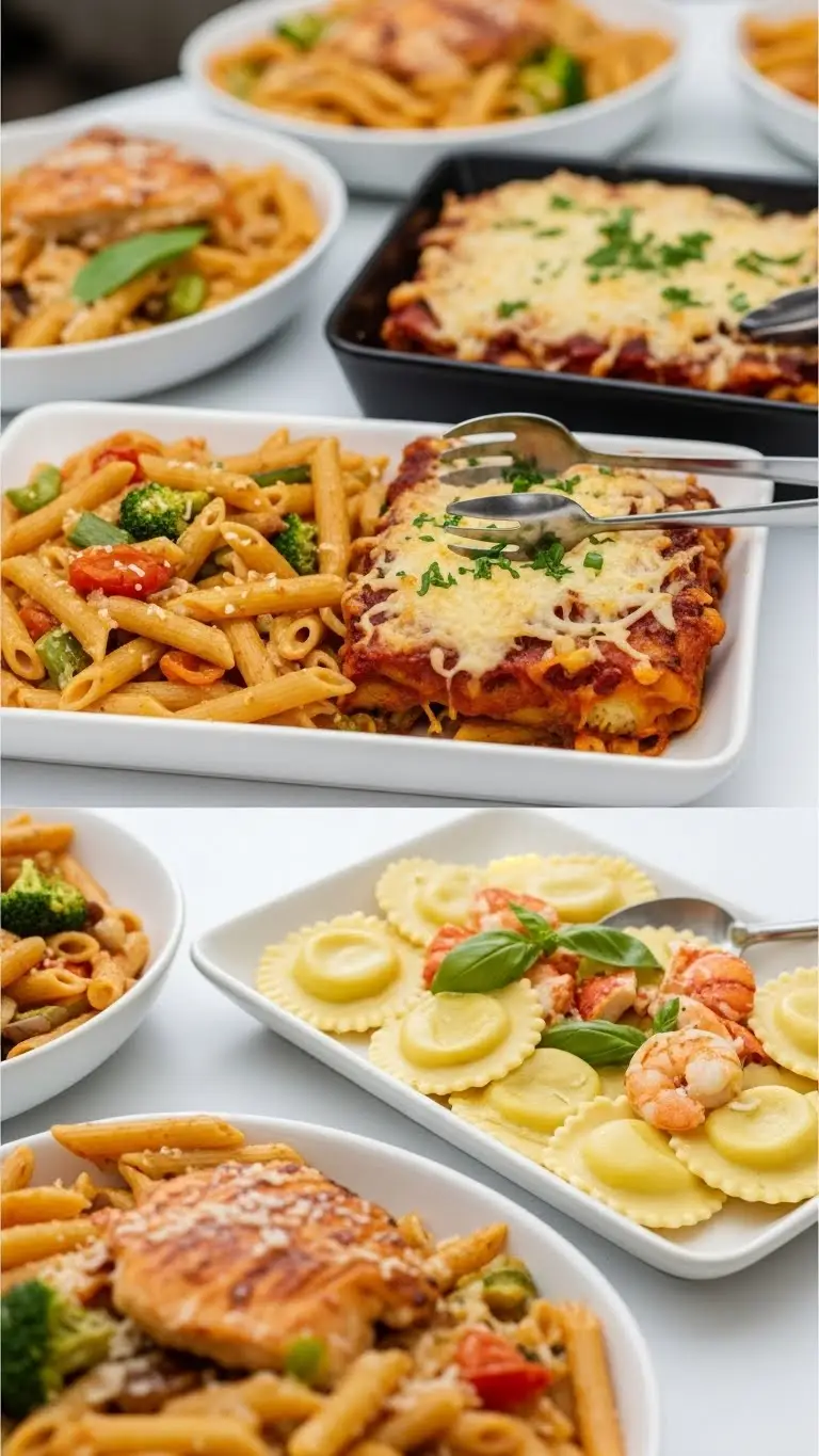Wedding Reception Menu: 17 Delightful Dishes Ideas 14 Pasta Delights
