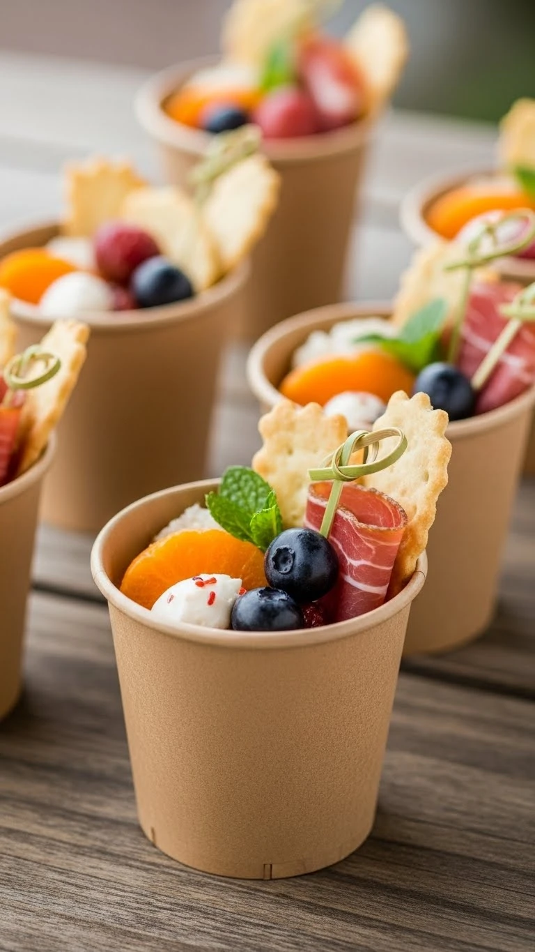 Classy Wedding Charcuterie Cup Ideas Guests Will Love 11 Rustic Chic Classy Wedding Charcuterie Cup