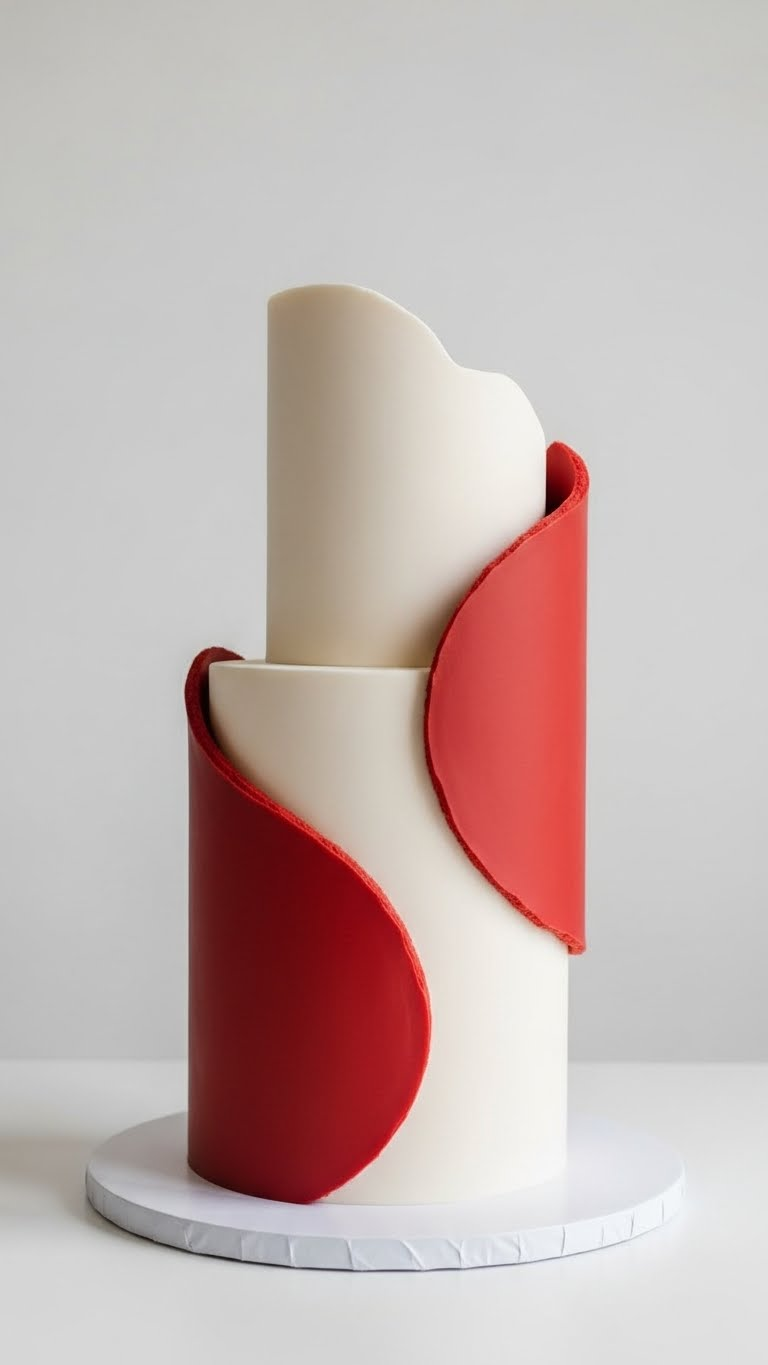 Small Wedding Cakes That Make a Big Impression 16 Sculptural Small Wedding Cakes