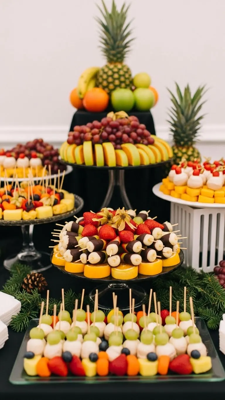 Wedding Reception Menu: 17 Delightful Dishes Ideas 21 Seasonal Fruit Displays