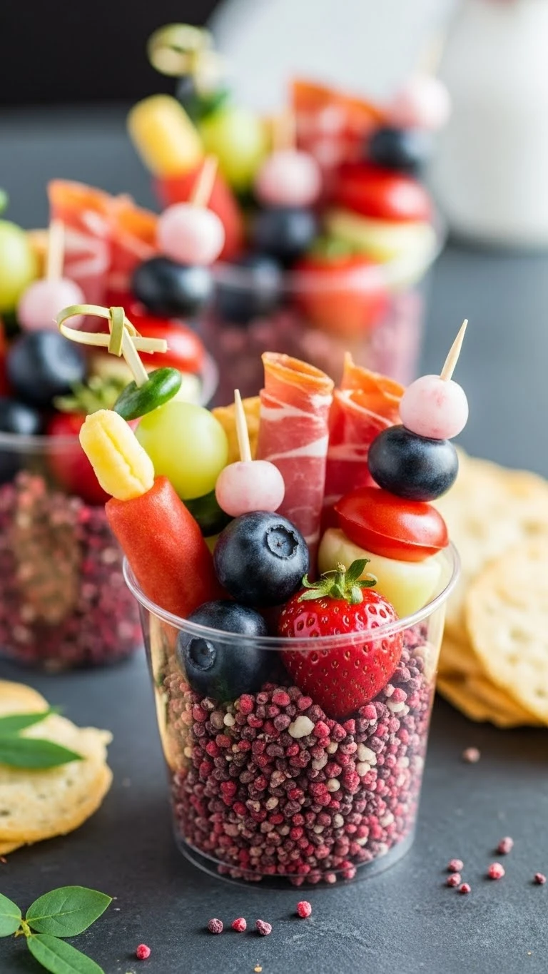 Classy Wedding Charcuterie Cup Ideas Guests Will Love 22 Signature Couple-Themed Classy Wedding Charcuterie Cup