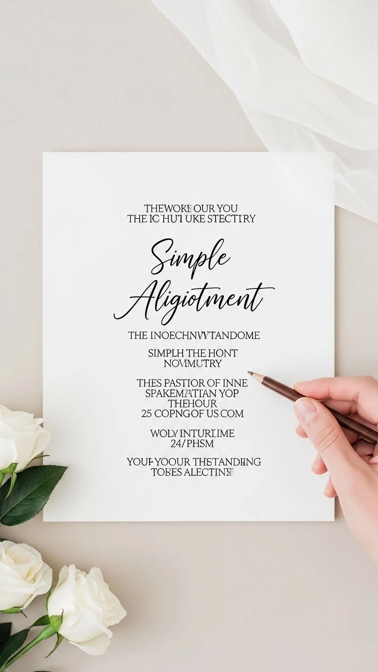 Simple Wedding Invitations That Feel Timeless & Chic 20 Simple Wedding Invitations with Modern Layout Alignment