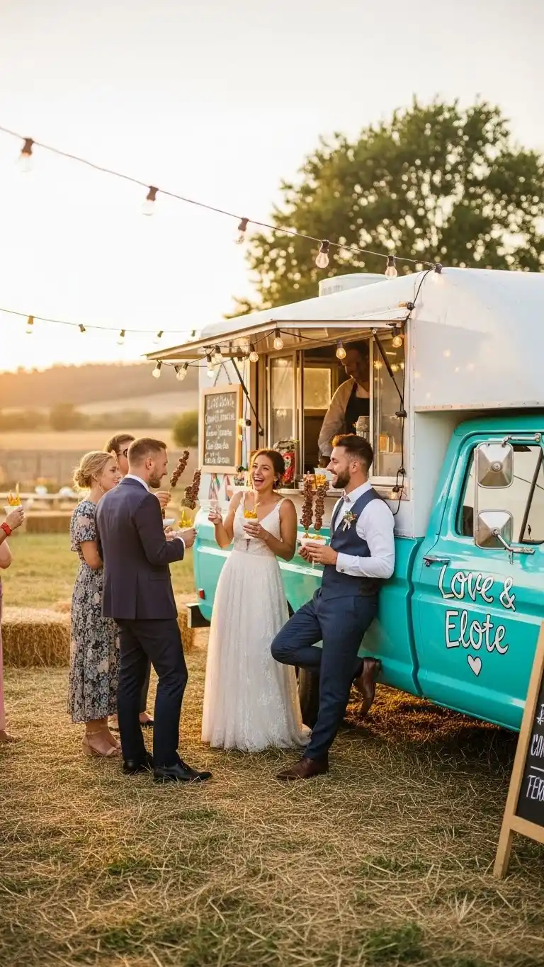 Trendy Wedding Food Truck Ideas for a Memorable Reception 23 Street Corn and Skewer Truck