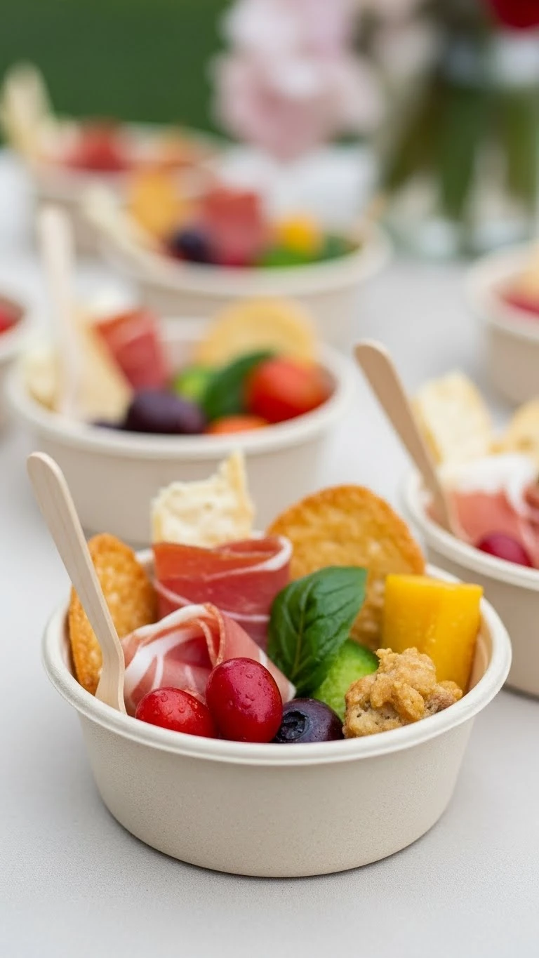 Classy Wedding Charcuterie Cup Ideas Guests Will Love 19 Sustainable Classy Wedding Charcuterie Cup
