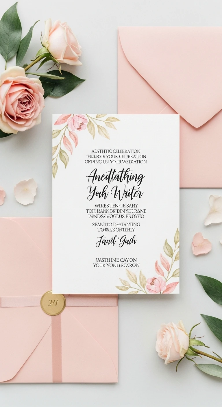 Aesthetic Wedding Invitations: 10 Elegant Ideas 3 Understanding the Importance of Aesthetic Wedding Invitations