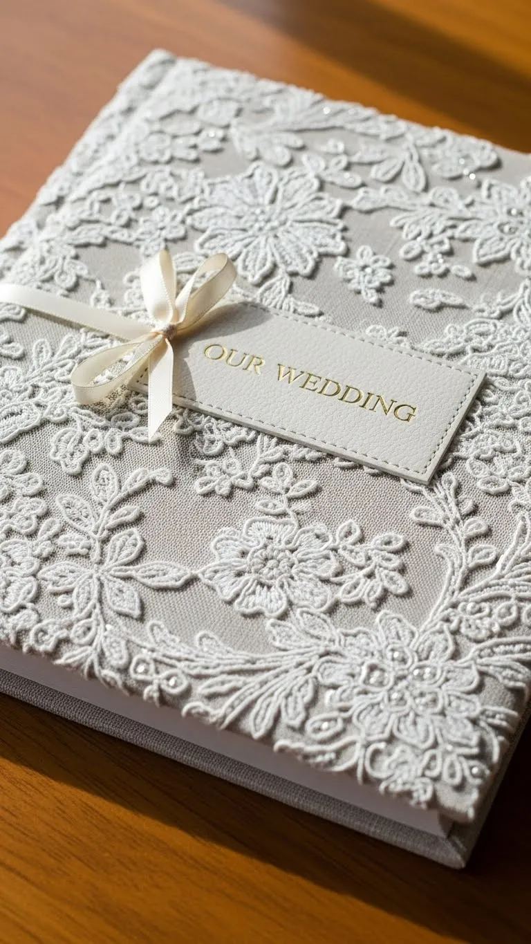 Wedding Dress Keepsakes Ideas to Treasure Forever 18 Wedding Dress Keepsake Bridal Album Cover