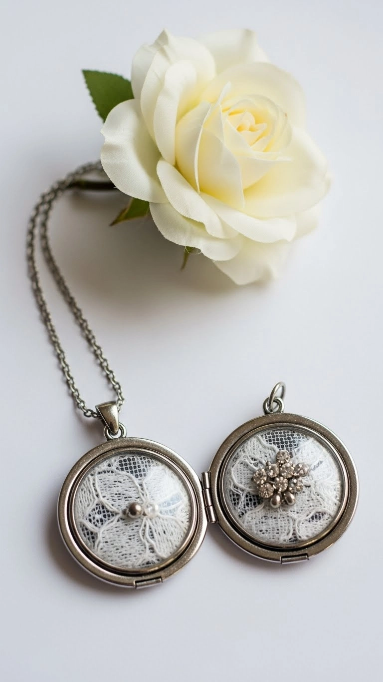 Wedding Dress Keepsakes Ideas to Treasure Forever 7 Wedding Dress Keepsake Jewelry