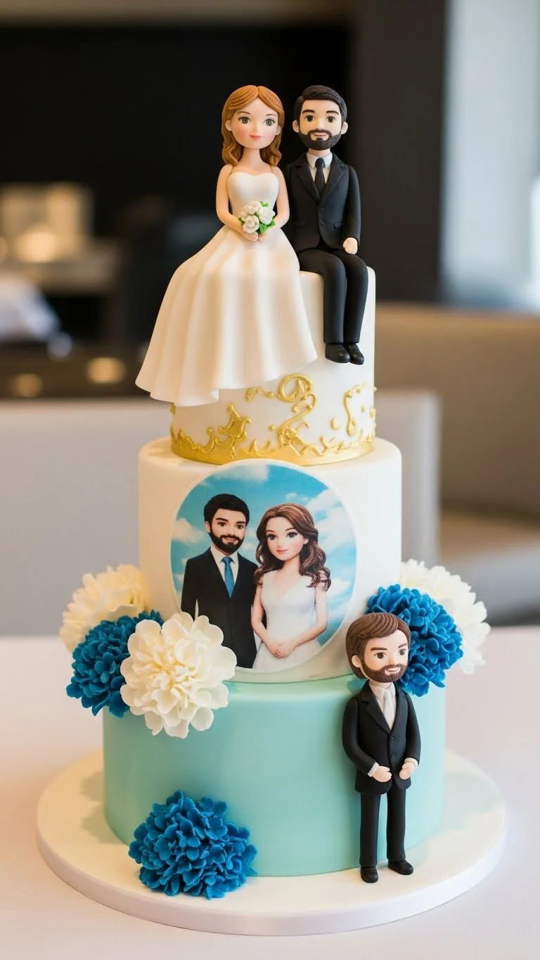 Modern Wedding Cakes Ideas You’ll Love 24 Whimsical Theme Wedding Cake