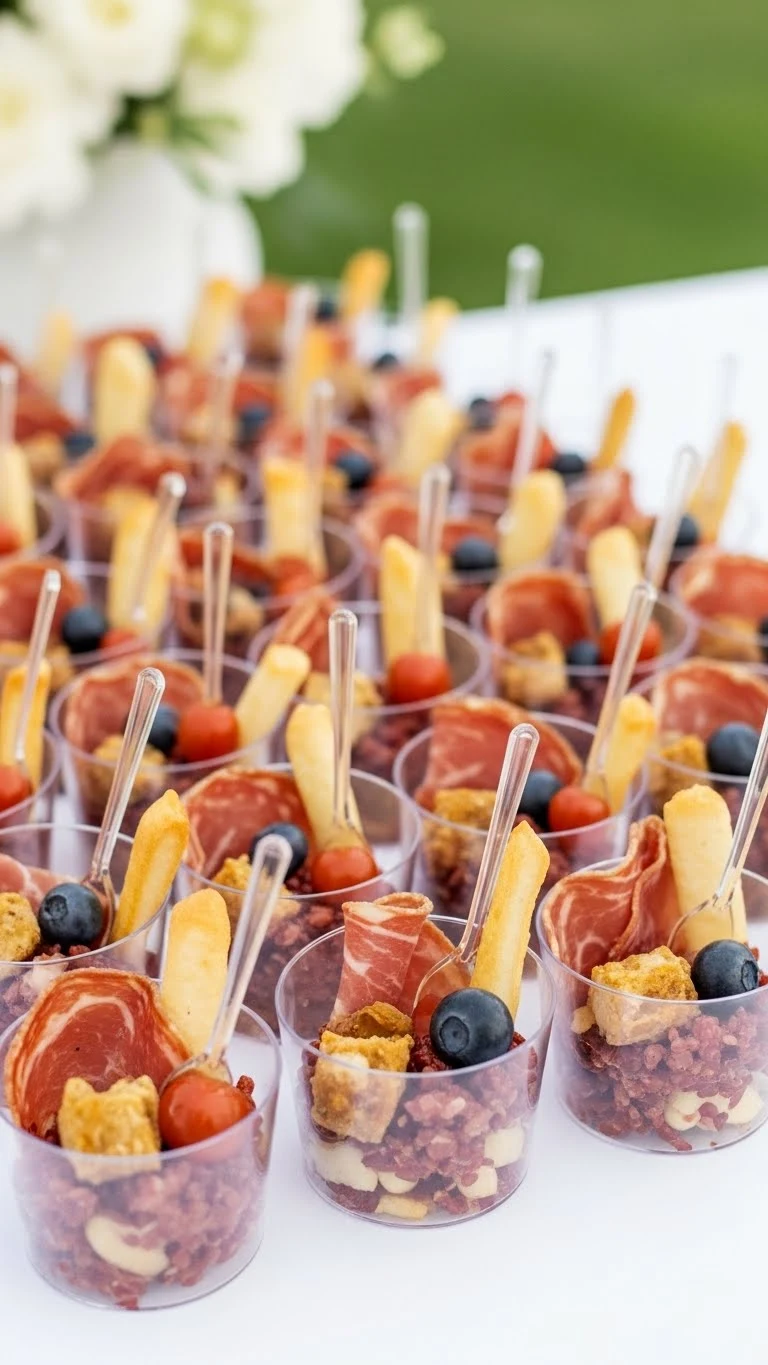 Classy Wedding Charcuterie Cup Ideas Guests Will Love 3 Why Individual Charcuterie Cups Are Perfect for Weddings