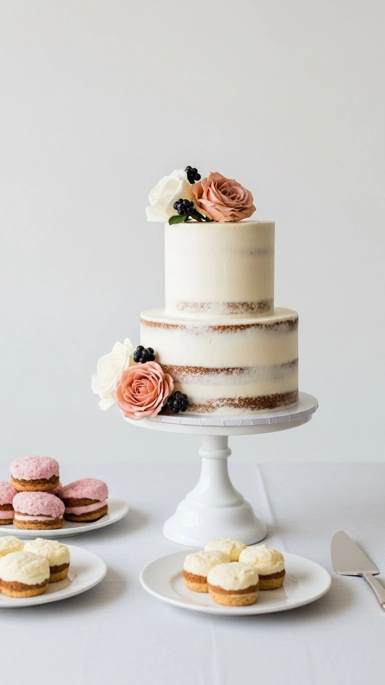Small Wedding Cakes That Make a Big Impression 3 Why Small Wedding Cakes Feel More Personal and Intentional