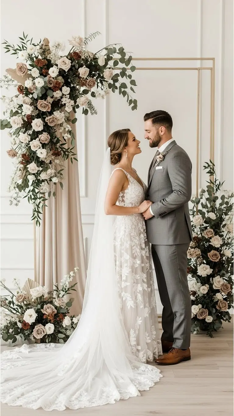 Winter Wedding Ideas That Feel Romantic & Timeless 7 Winter Wedding Ideas Using Neutral and Seasonal Color Palettes 1