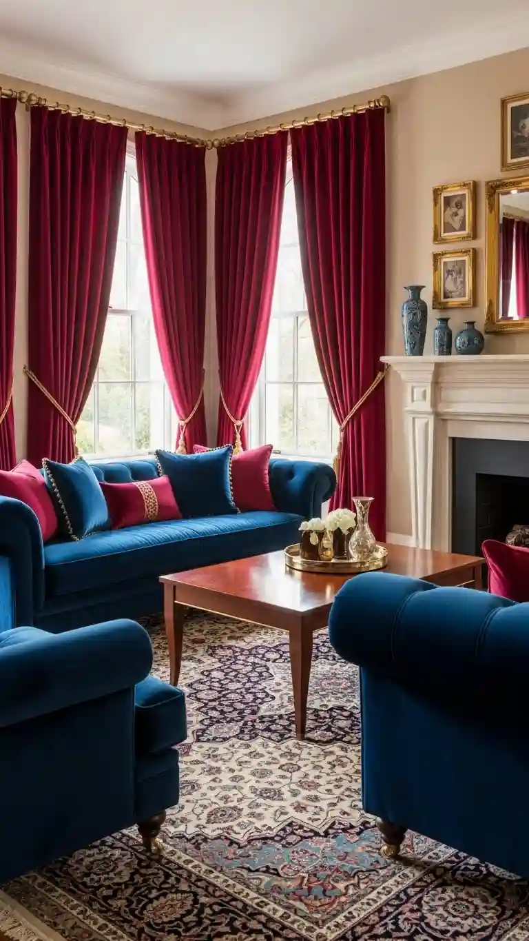 Aisle Runners with Coastal Motifs 5. Velvet Upholstery on Chairs and Sofas