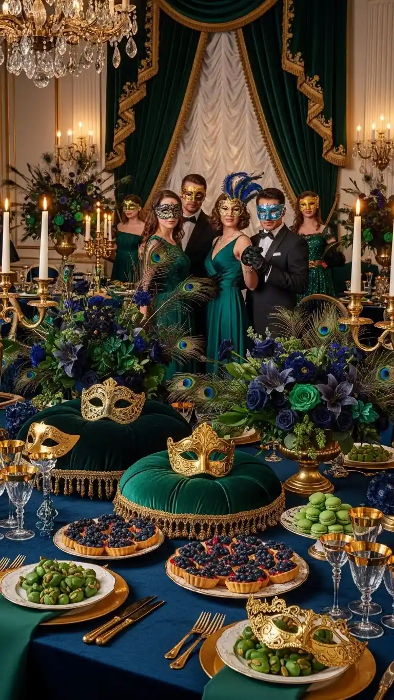 Aisle Runners with Coastal Motifs Coordinated Color Palette Decor Details