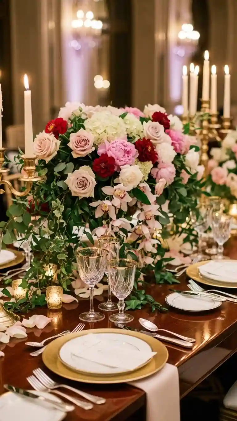 Aisle Runners with Coastal Motifs Floral Overload Glamour