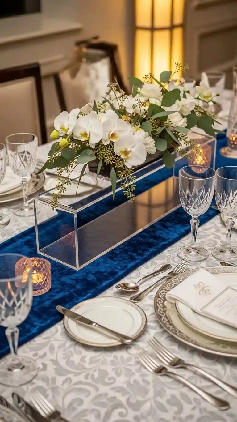 Aisle Runners with Coastal Motifs Transparent Elegance with Acrylic