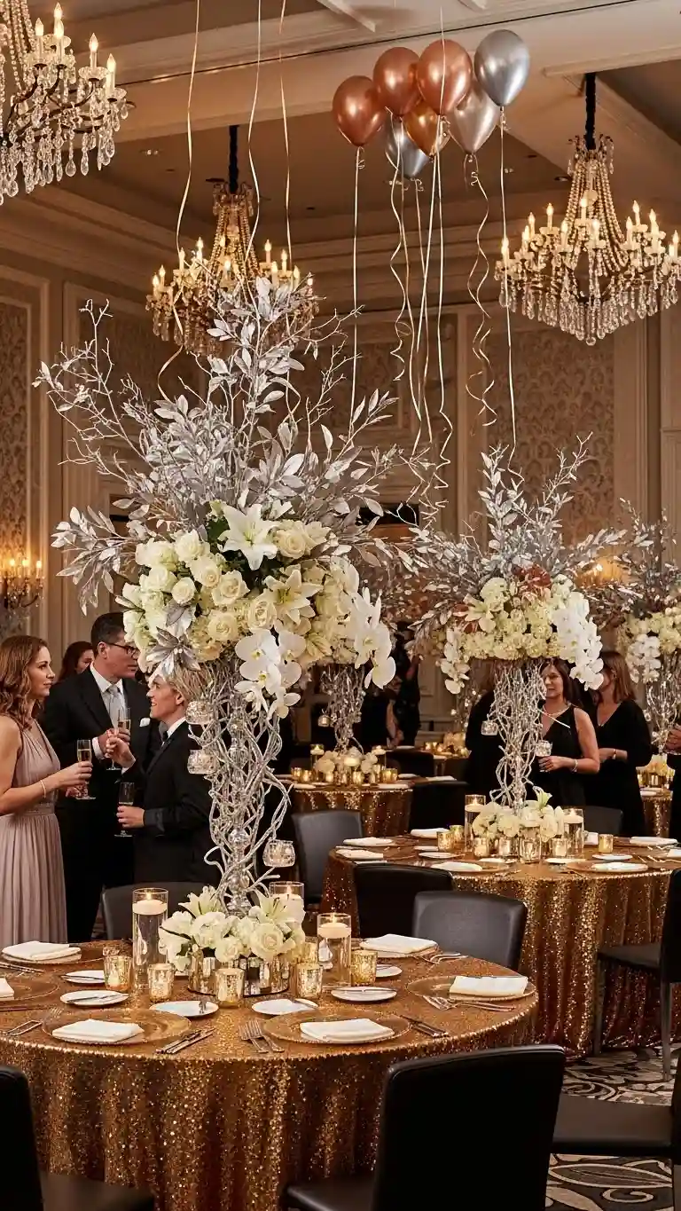 Aisle Runners with Coastal Motifs Metallic Accents That Shine