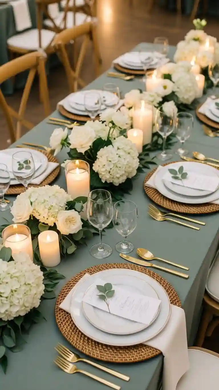 Aisle Runners with Coastal Motifs Romantic Soft Pastels