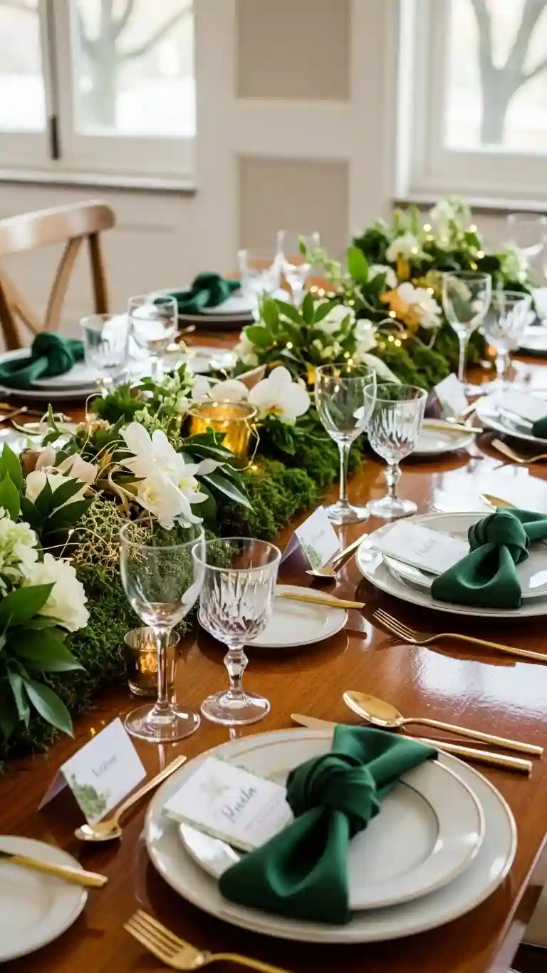 Aisle Runners with Coastal Motifs Nature-Inspired Opulence