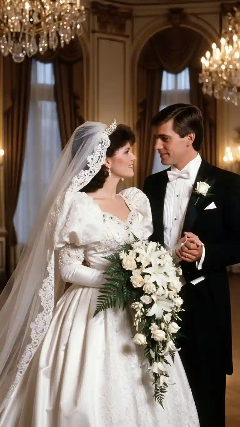 Aisle Runners with Coastal Motifs 80s Luxury Wedding Fashion Feels Timeless Today