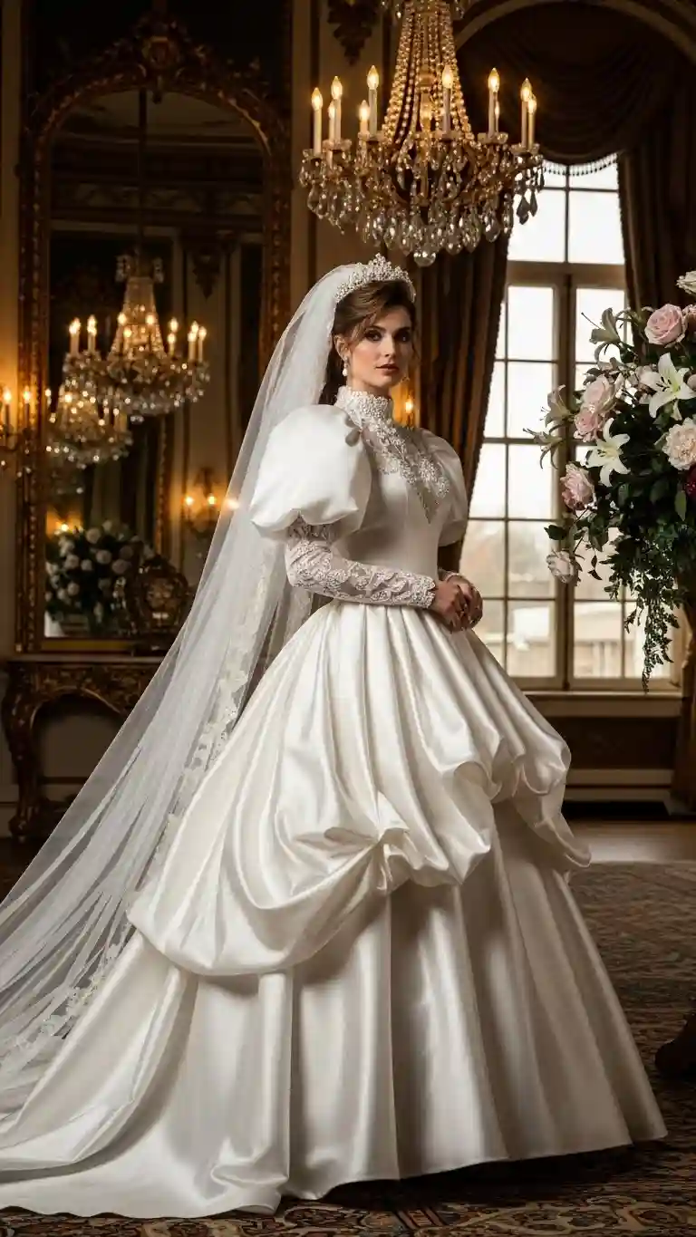 Aisle Runners with Coastal Motifs Luxe Satin Wedding Dresses with a Vintage 80s Finish