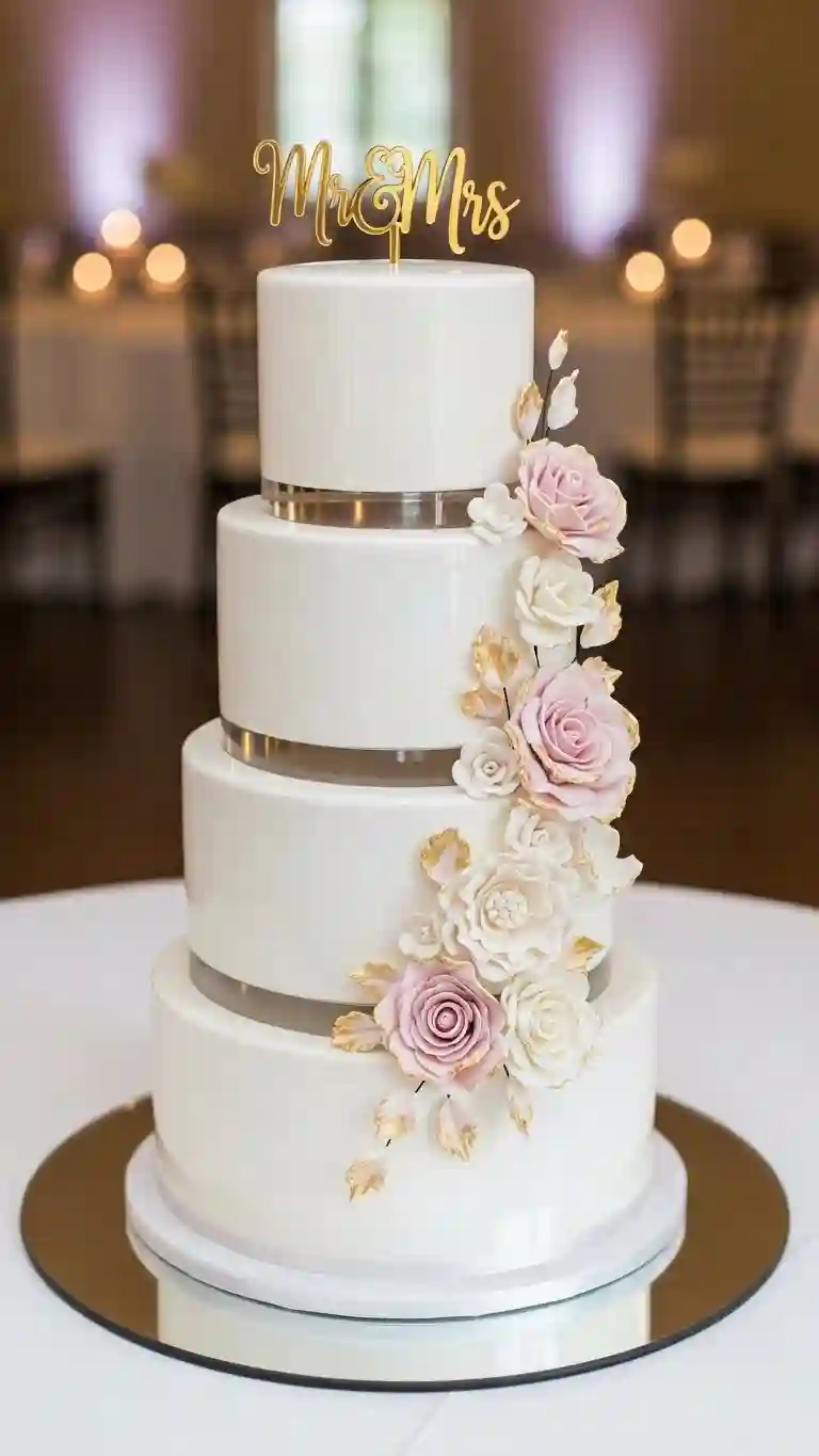 Aisle Runners with Coastal Motifs Choosing a High-Gloss Wedding Cake