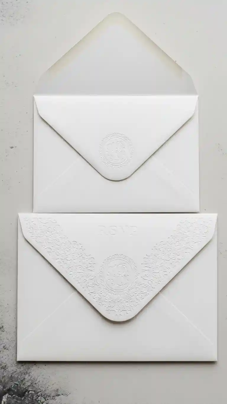 Aisle Runners with Coastal Motifs 18. Embossed Designs