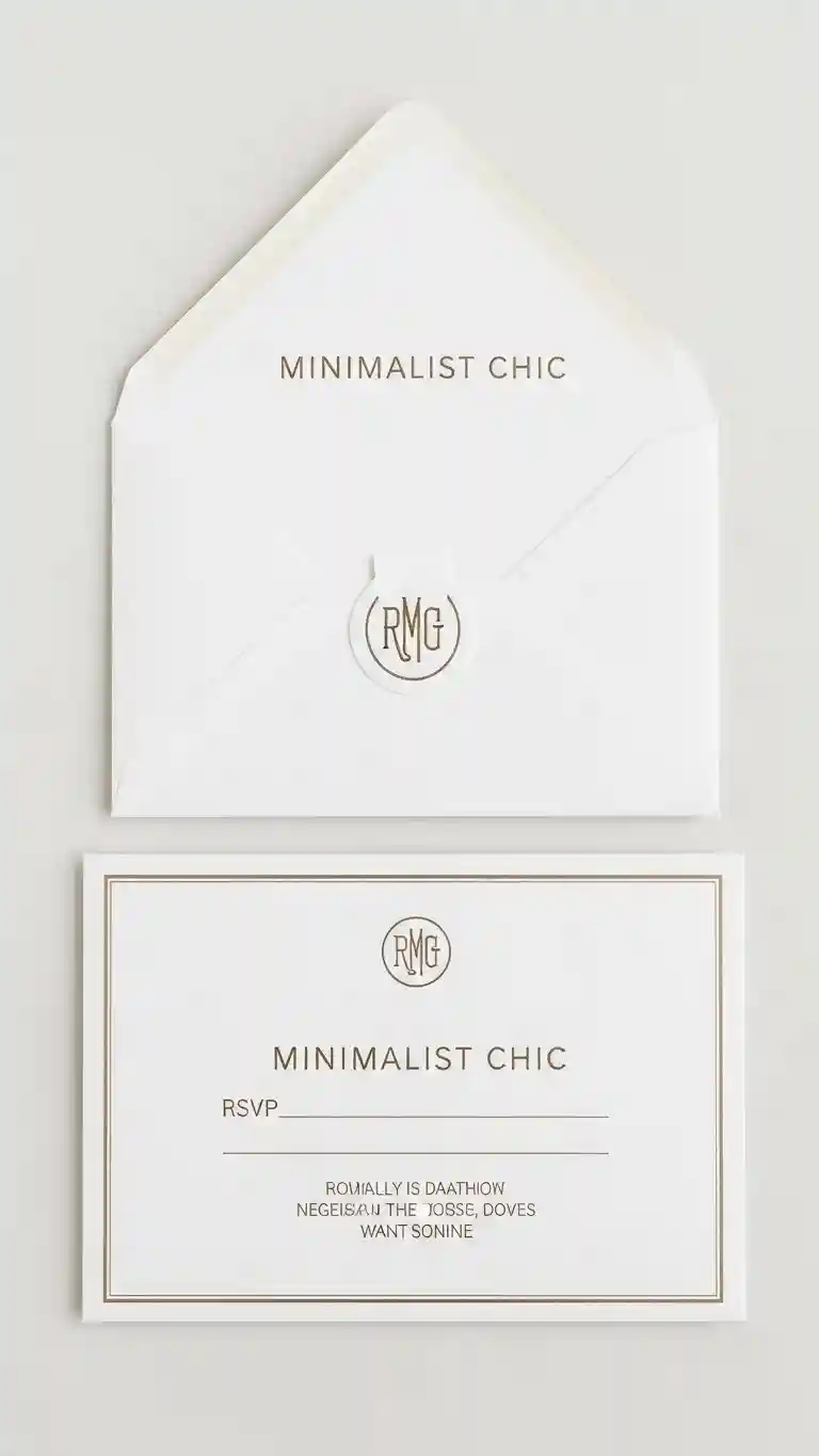 Aisle Runners with Coastal Motifs 21. Minimalist Chic