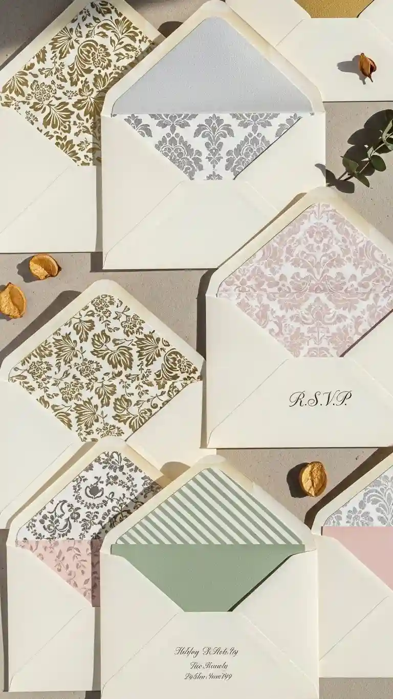 Aisle Runners with Coastal Motifs 4. Monogrammed Wedding Invitations