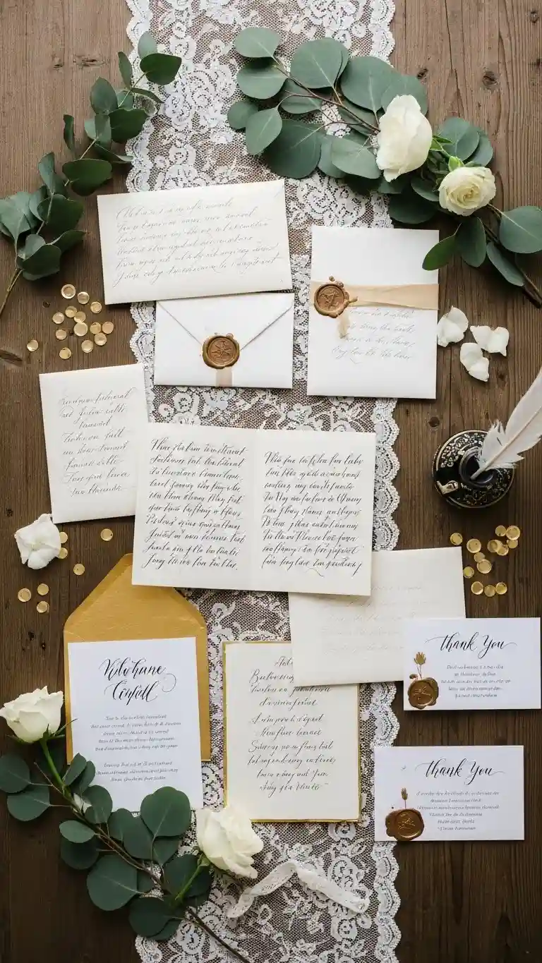 Aisle Runners with Coastal Motifs Plan Your Hand Written Letters Wedding Decor