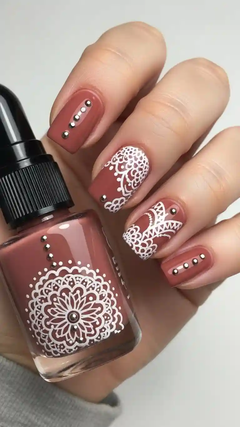 Aisle Runners with Coastal Motifs Bridal Nail Choices Reflect Personal Style