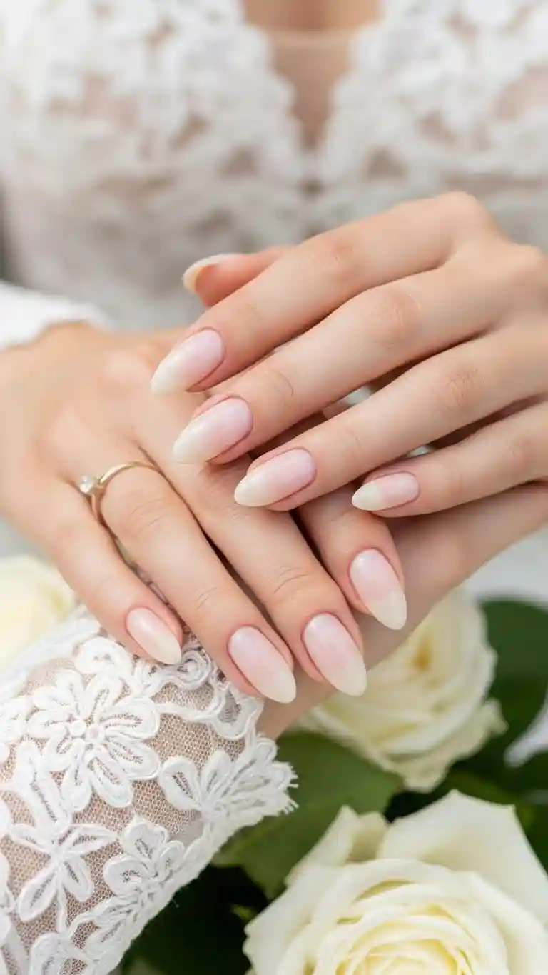 Aisle Runners with Coastal Motifs 8. Rounded Short Nude Manicure